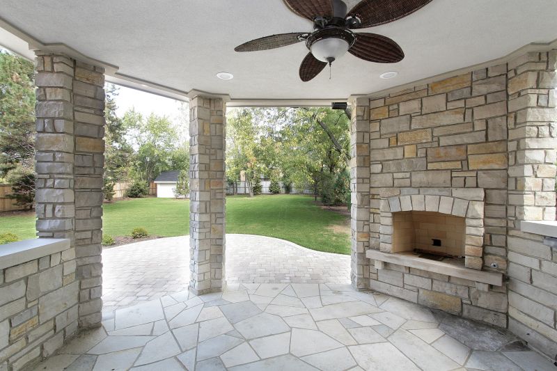 Outdoor Fireplace Masonry